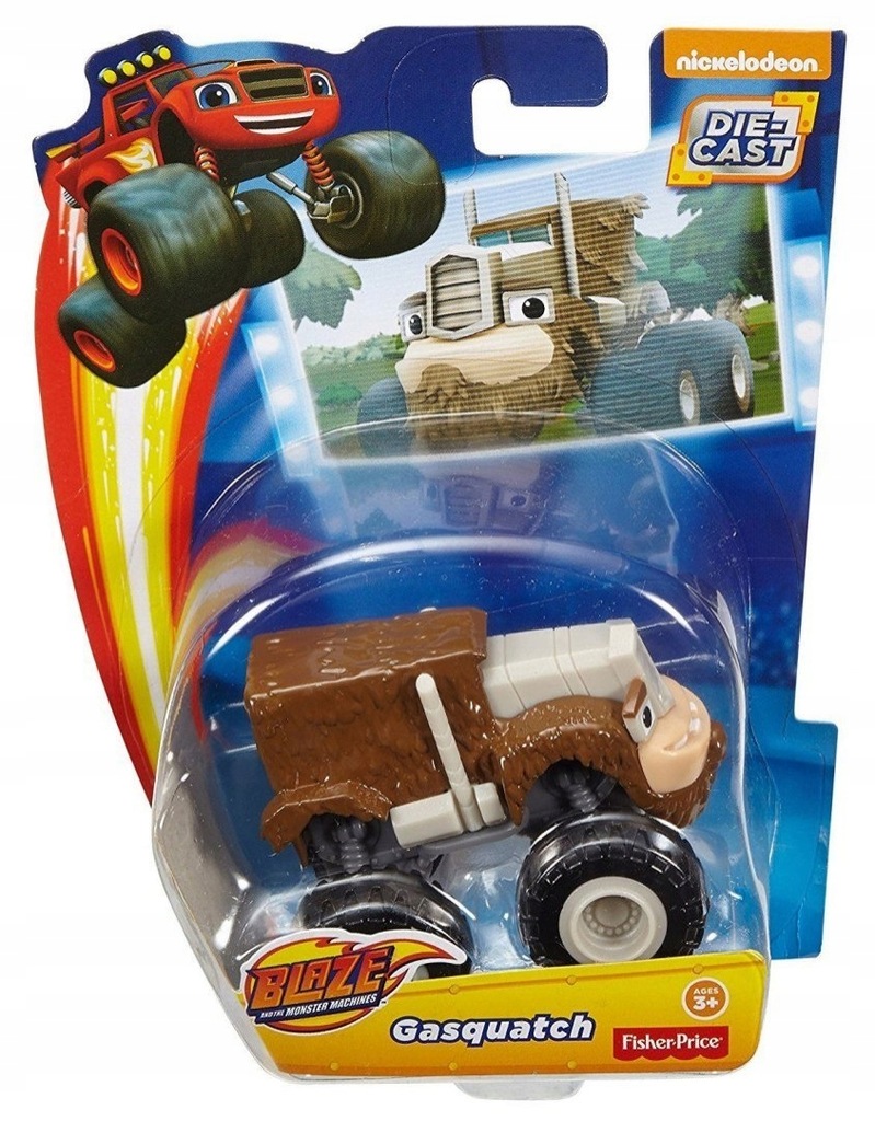 Fisher Price Blaze i Mega maszyny Gasquatch