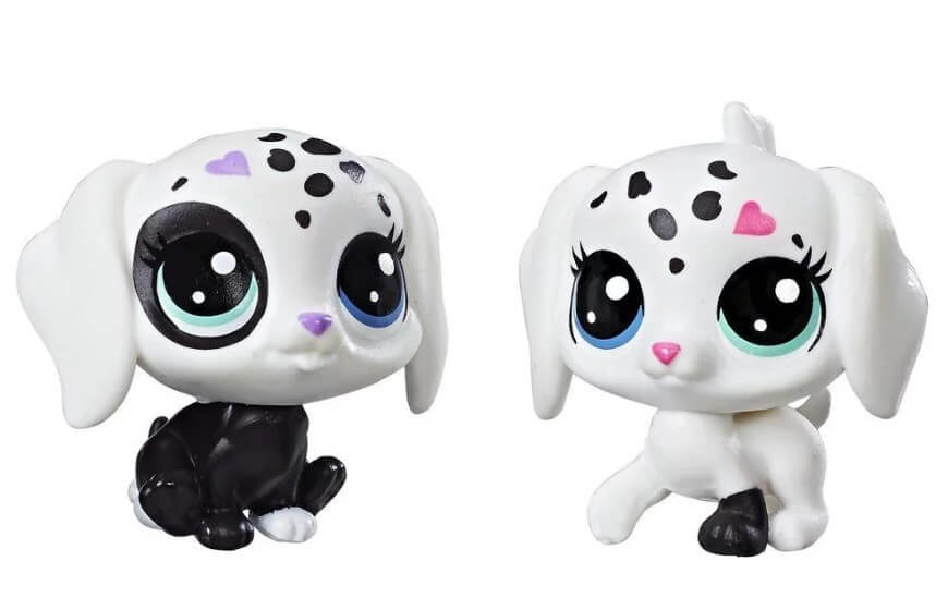 LITTLEST PET SHOP BLACK & WHITE PIESKI C2149