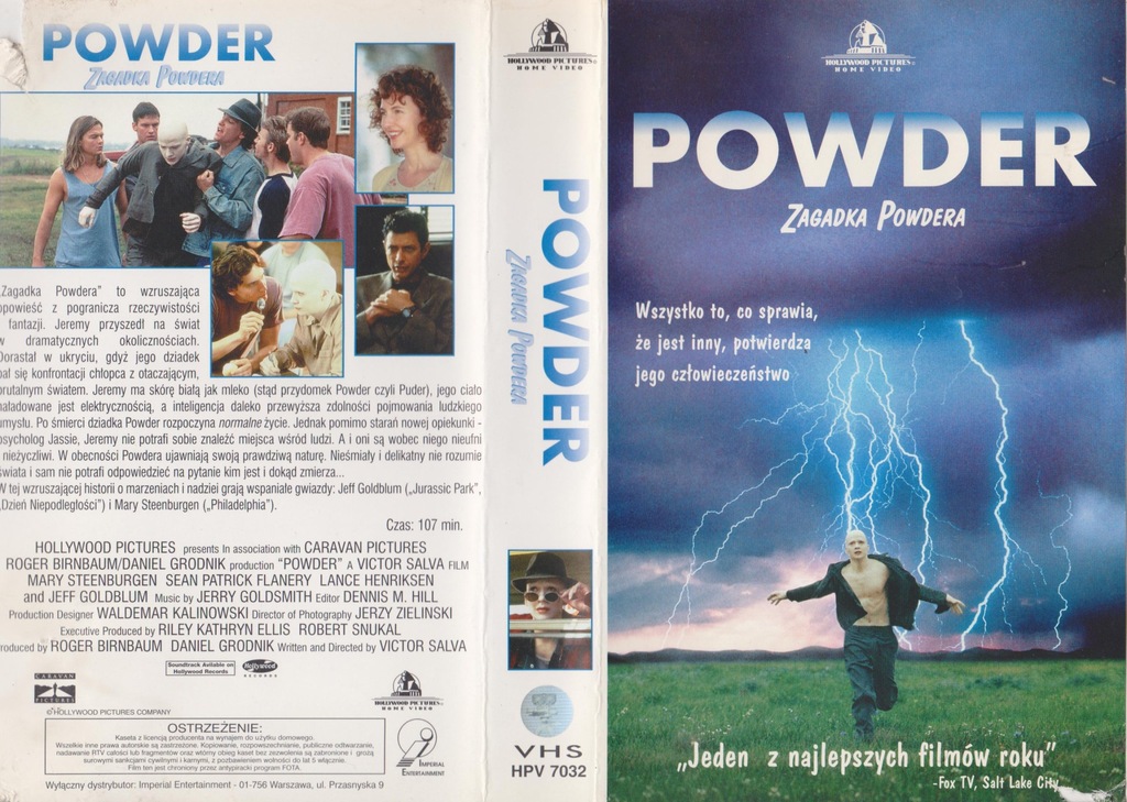 [VHS-1116] ZAGADKA POWDERA ----------- rarytas !!!