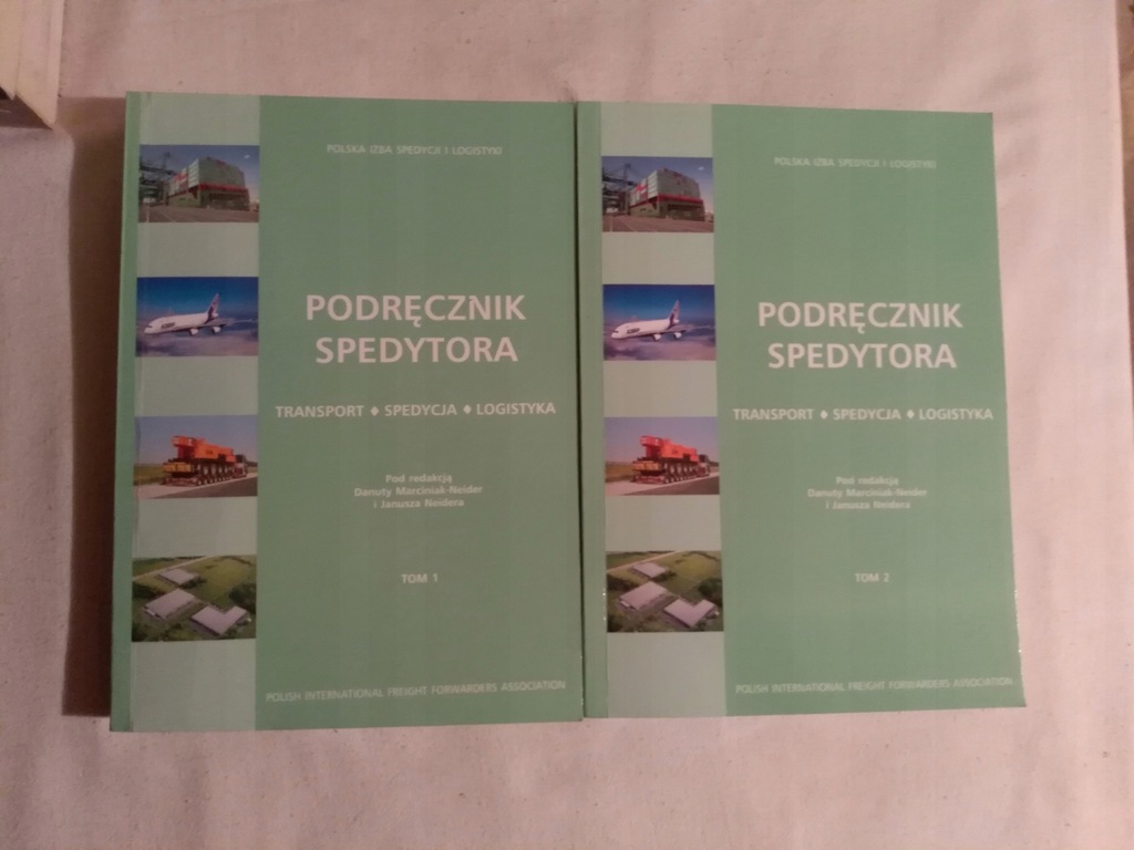 PODRĘCZNIK SPEDYTORA TOM 1 I 2 NEIDER BDB - 7524019648 - Oficjalne ...