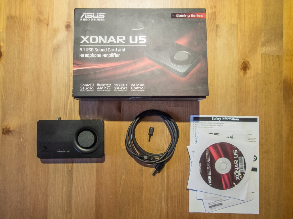 Asus xonar u5 обзор