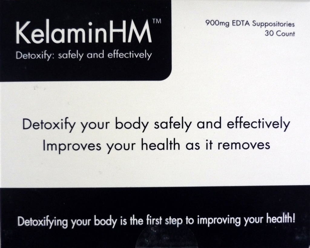 KelaminHM 900mg EDTA - czopki - chelatacja
