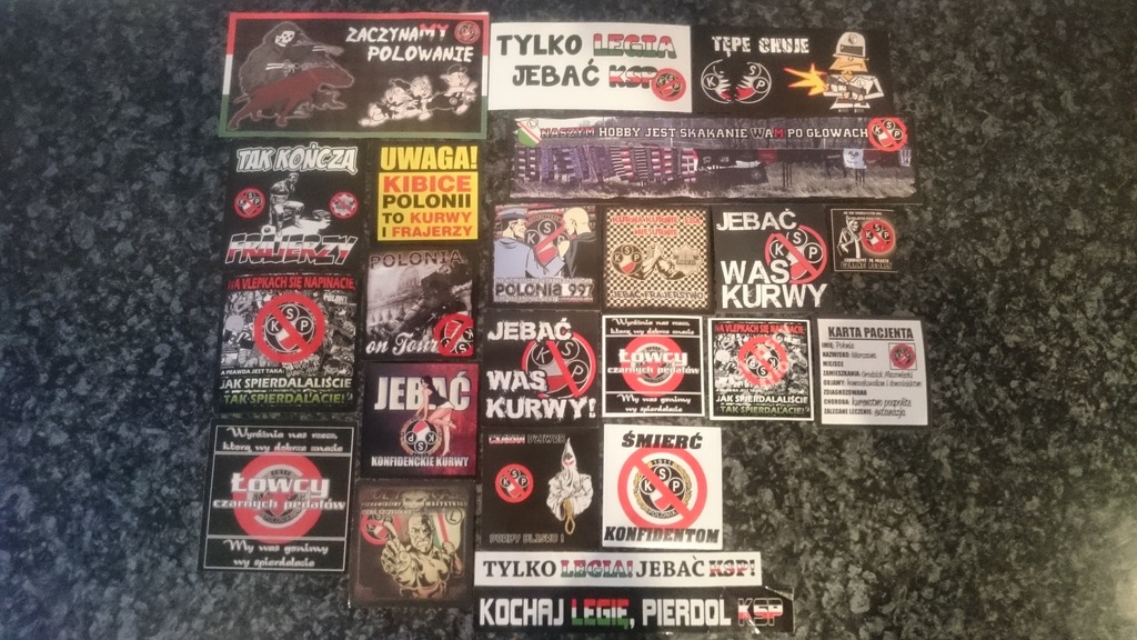 VLEPKI - LEGIA WARSZAWA - ANTY KSP - PAKIET #2