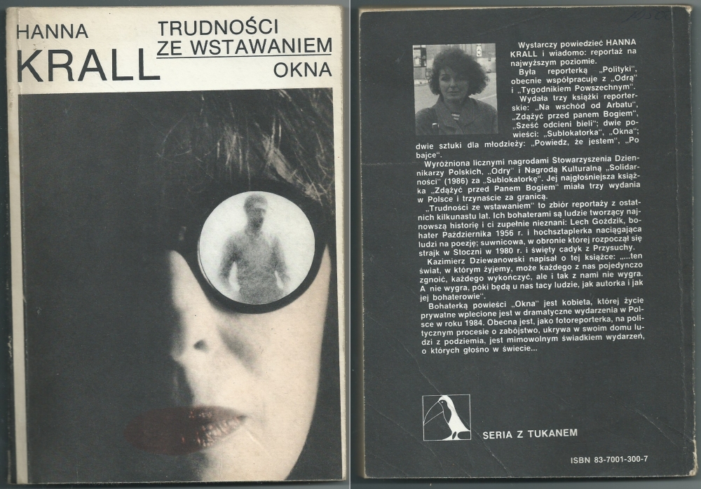Hanna Krall, Trudności ze wstawaniem, Okna