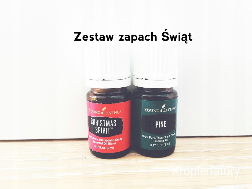 Zestaw Zapach Świąt olejków Young Living