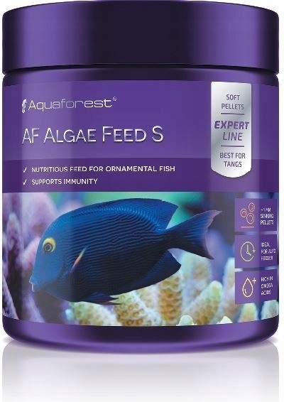 Aquaforest Algae Feed S 120g - roślinny pokarm w g