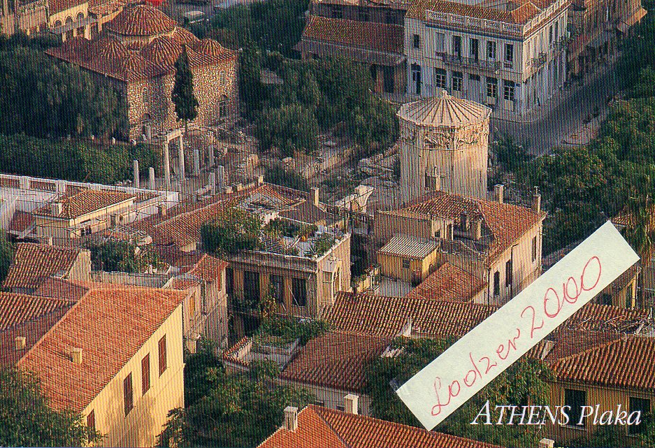 GRECJA ATENY PLAKA