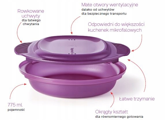Tupperware pojemnik MIKRO CUD 775 ML