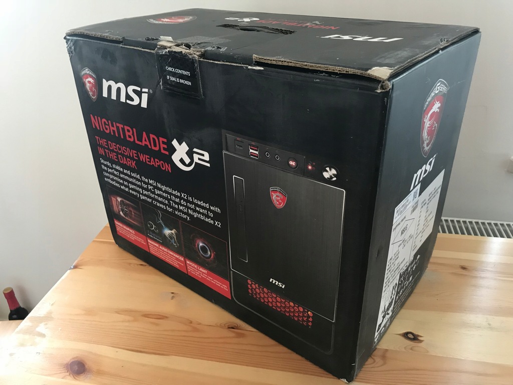 MSI Nightblade X2B i5-6400 8GB SSD+1TB GTX 960 W10 7497538954
