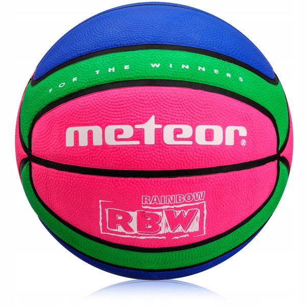 PIŁKA DO KOSZYKÓWKI KOSZA RÓŻOWA METEOR r 6
