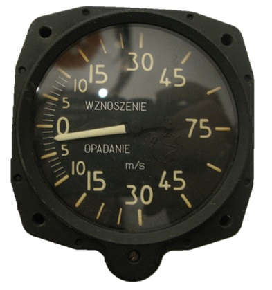 Lotniczy wariometr PZL ( brak tabliczki typu )