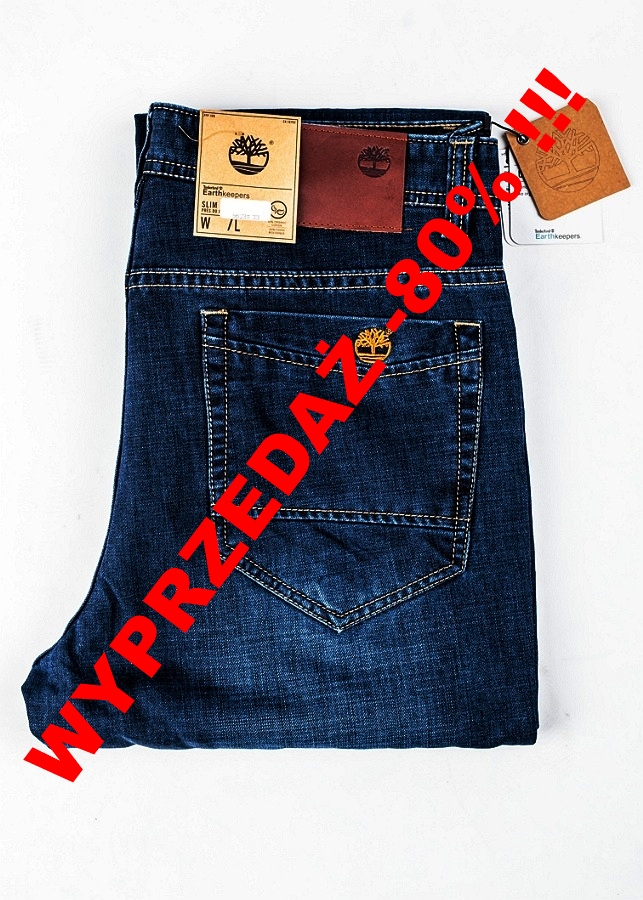 WYPRZEDAŻ -80%!!! Spodnie jeans TIMBERLAND 32/34