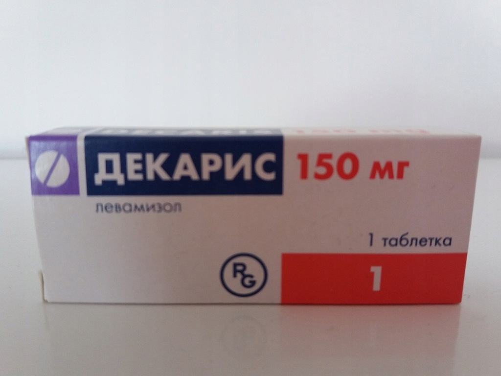 DEKARIS (lek przeciw pasożytom)dla Dorosłych 150mg
