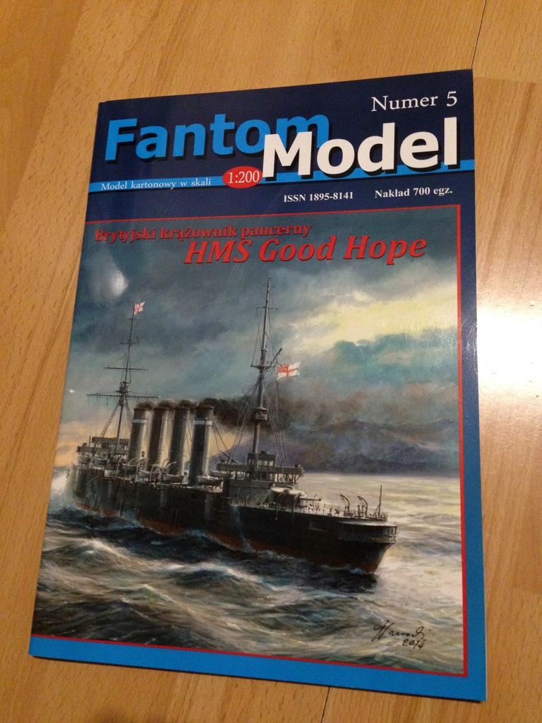 Krążownik Good Hope 1:200 FantomModel
