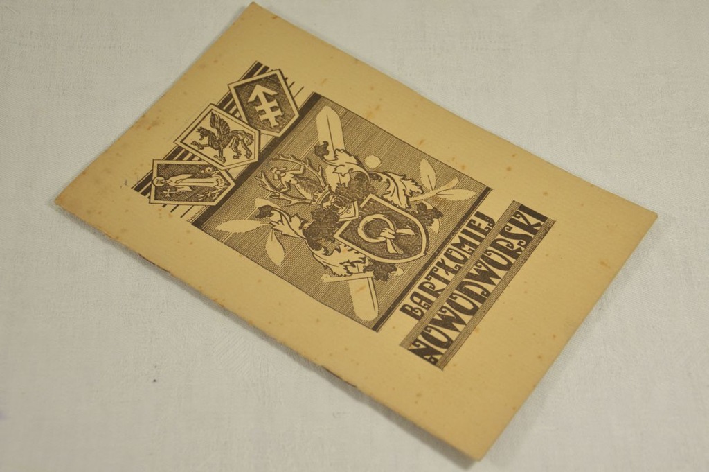 JEDNODNIÓWKA BARTŁOMIEJ NOWODWORSKI TUCHOLA 1934