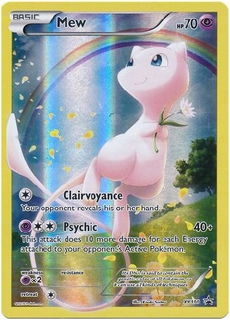 Karta pokemon Mew Holo