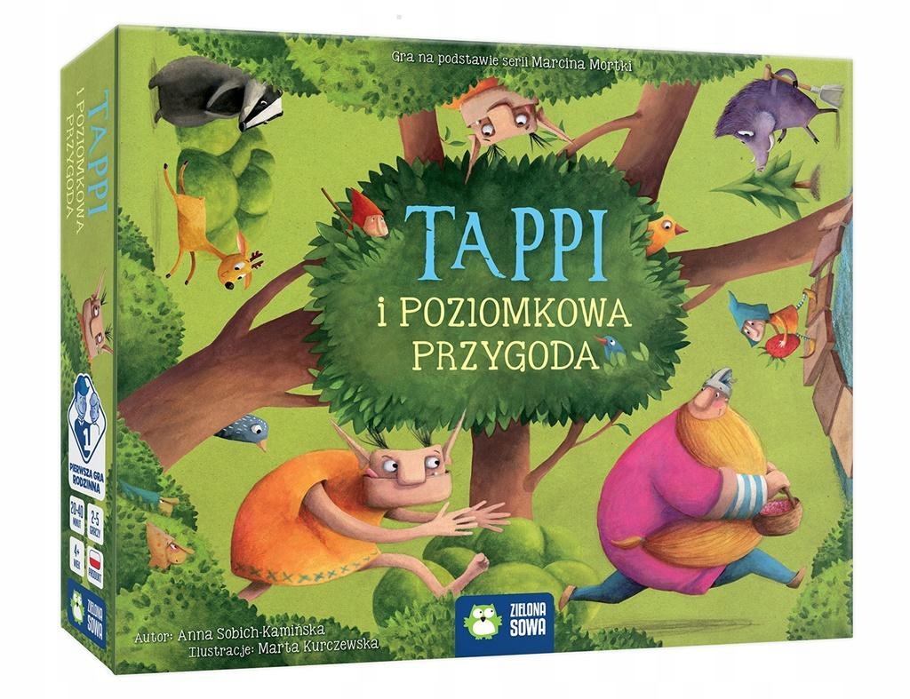 GRA - TAPPI I POZIOMKOWA PRZYGODA, ZIELONA SOWA