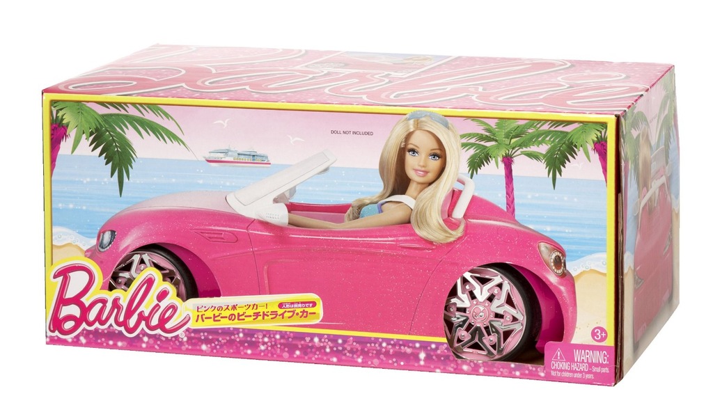 BDF38 MATTEL AUTO KABRIOLET DLA BARBIE SAMOCHÓD BR