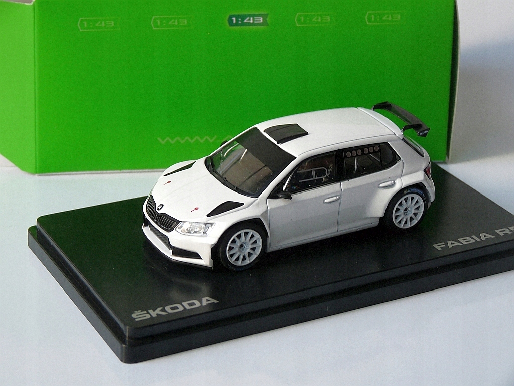 SKODA FABIA R5 ABREX TEST CAR 1:43 aukcja