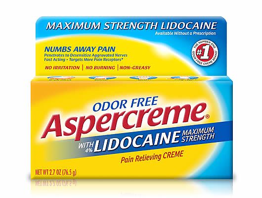 Maść Pain Relieving Creme with Lidocaine 76,5g z