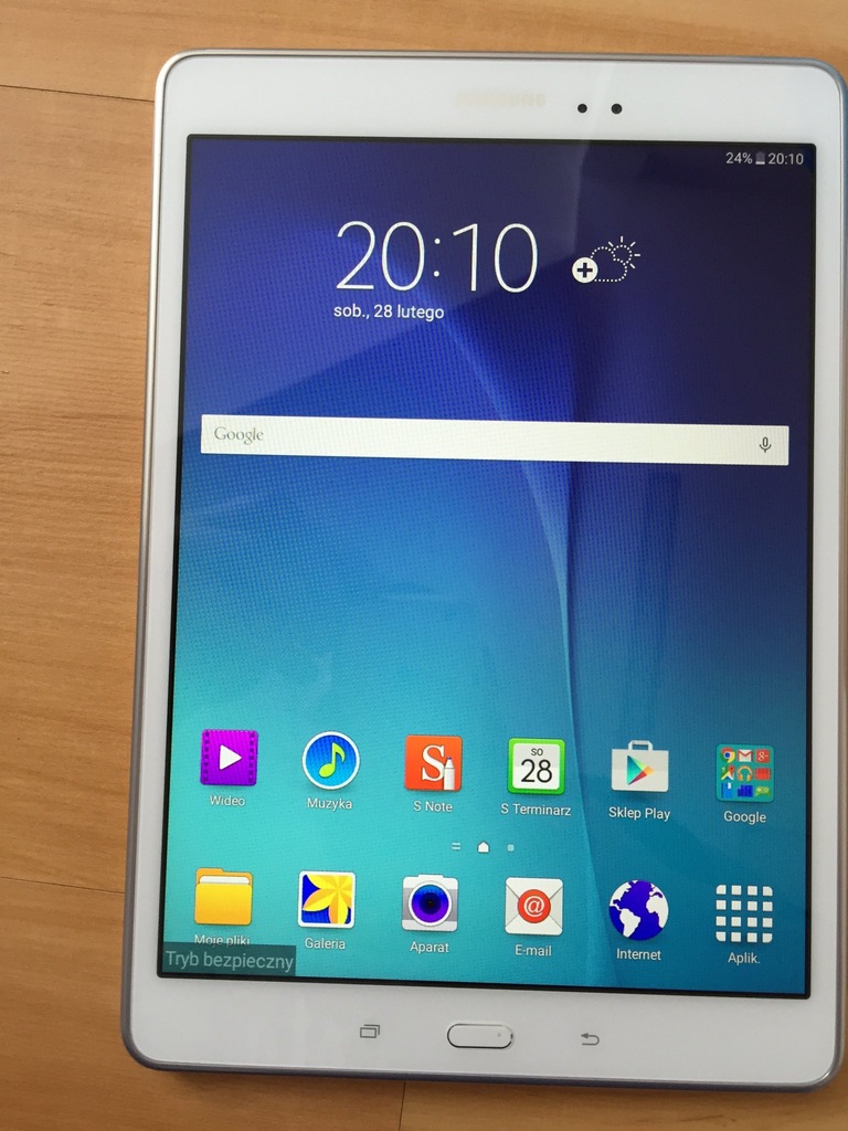 SAMSUNG GALAXY TAB A SMT550 S Pen WiFi 16GB GWARA 6962970188