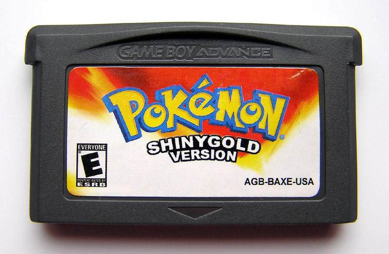 POKEMON SHINY GOLD VERSION GRA NA GBA *WYPRZEDAŻ*
