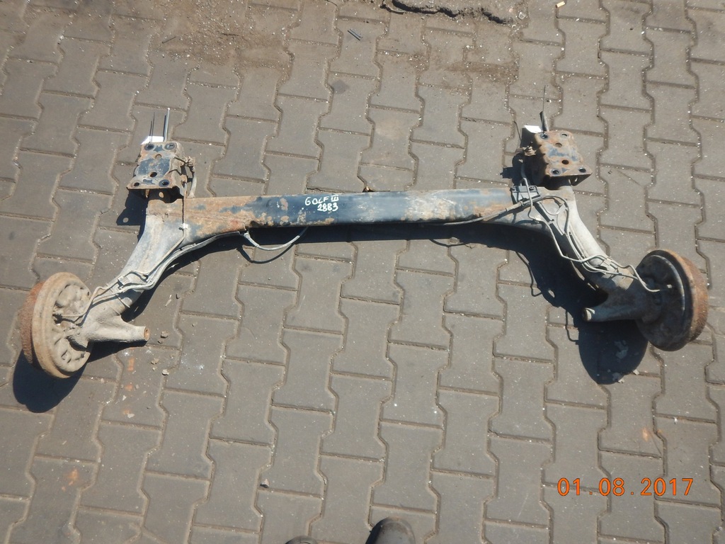 Vw Golf III 3 91-98 KOMBI Oś tylna belka tył ABS