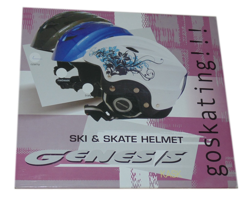 Kask Narciarski Rozmiar M GENESIS SKI & SKATE