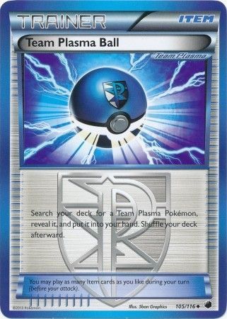 Team Plasma Ball Pokemon TCG Plasma Freeze Singles