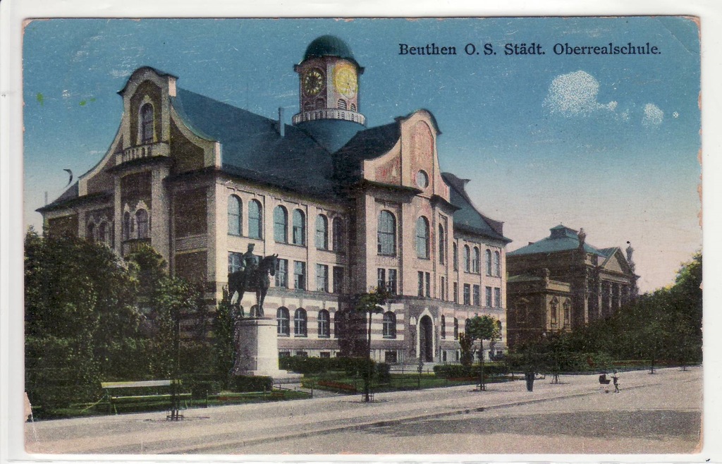 Bytom Beuthen Oberrealschule 1934