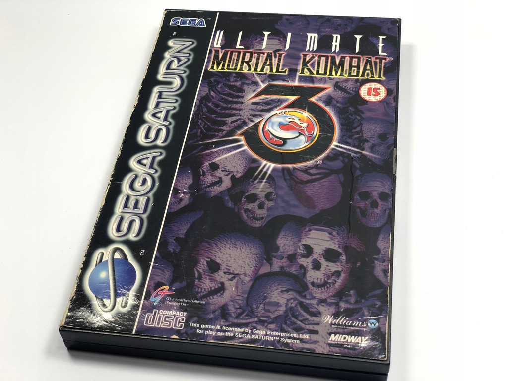Mortal Kombat 3 Ultimate ! Sega Saturn ! BOX