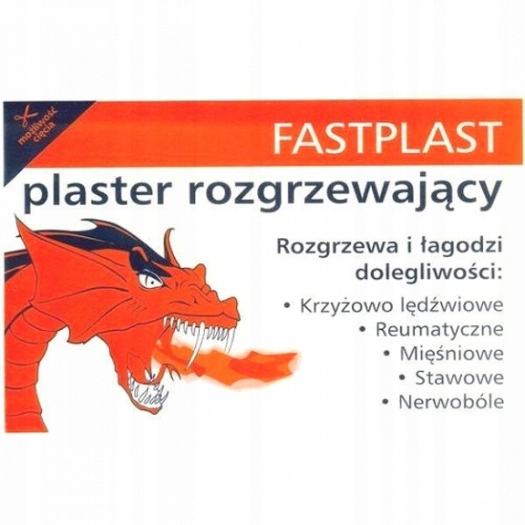 FASTPLAST Plaster rozgrzewający, 1 sztuka