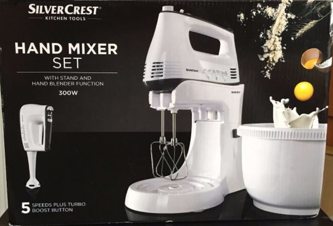 SilverCrest MIKSER ręczny z obrotową miską LIDL