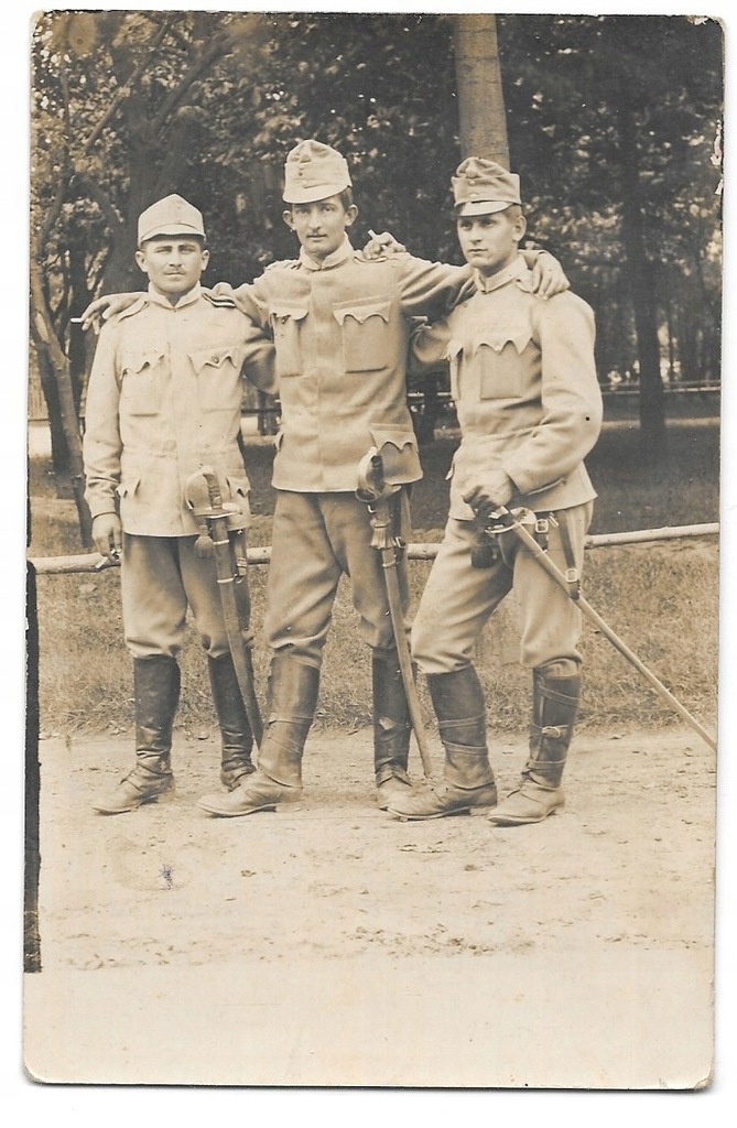 zdjęcie Trzech Żołnierzy Austro-Węgry