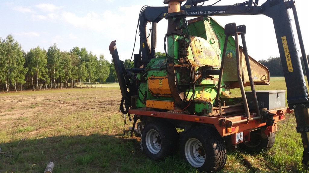 rębak heizohack Hm 10-400 w komplecie HDS Niemieck