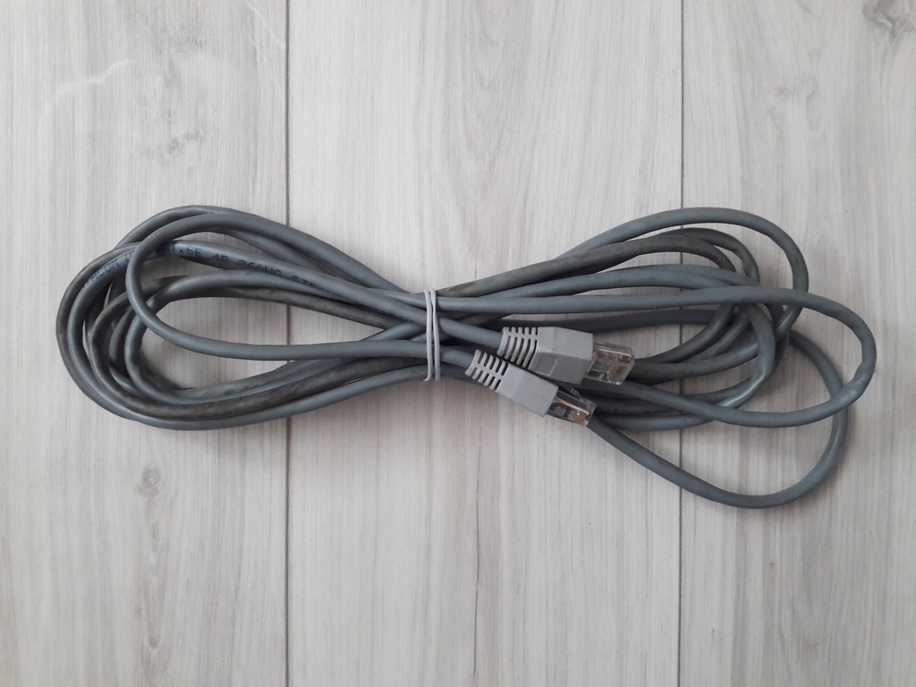 PRZEWÓD KABEL INTERNETOWY PATCHCORD RJ45 3,8 m