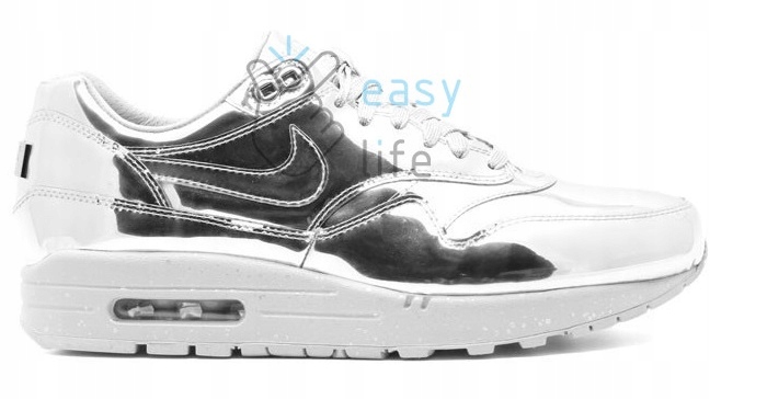 nike air max 1 liquid silver