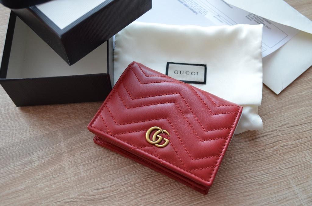 GUCCI PORTFELIK CARD HOLDER 100% ORYGINAŁ VITKAC
