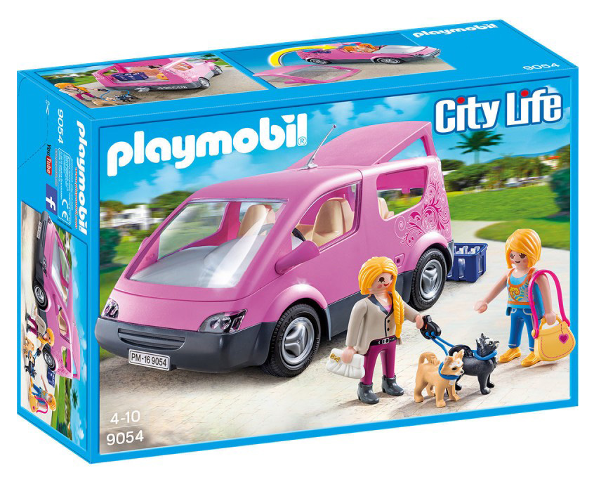 PLAYMOBIL Miejski Van Samochód Auto 9054 figurki
