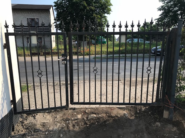 brama wjazdowa 3 metrowa z furtka solidna