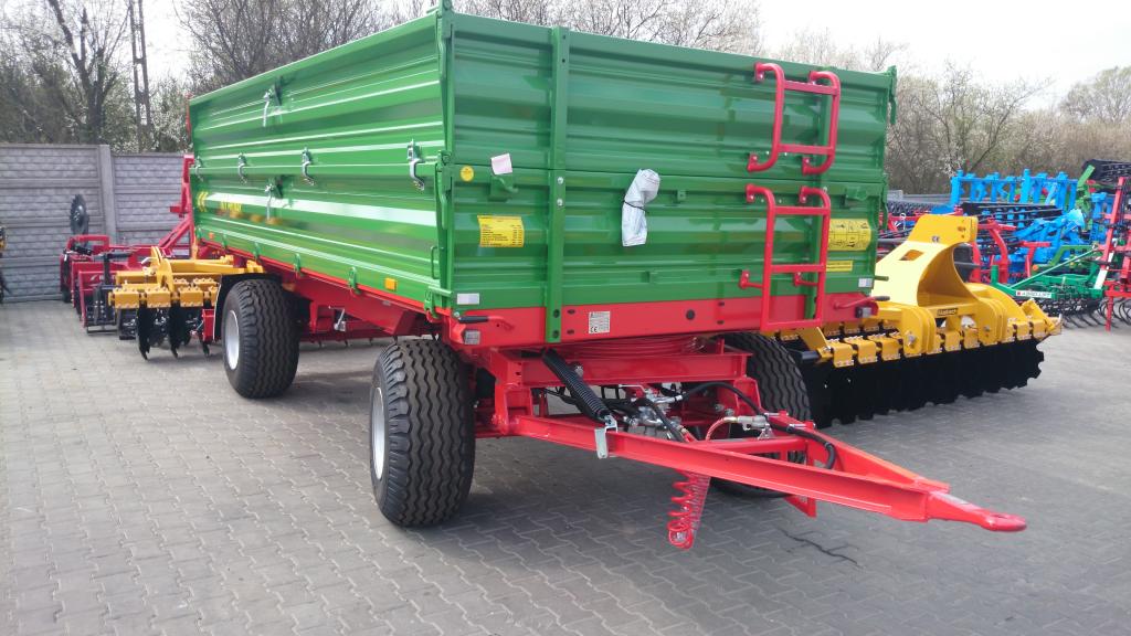 Przyczepa Rolnicza Dwuosiowa PRONAR T-672 8-ton