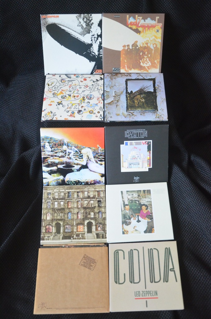 CD Led Zeppelin DYSKOGRAFIA Japan