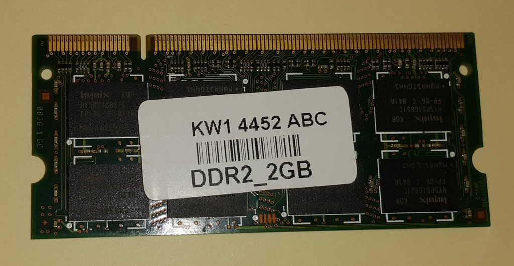 Pamięć RAM DDR2 - 2gb - do laptopa [Kingston]