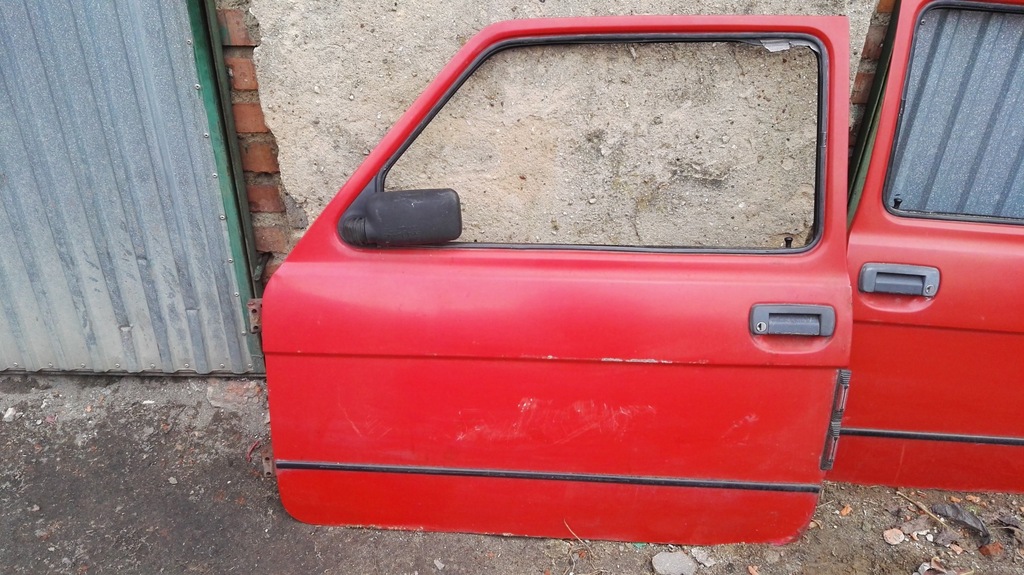 Fiat 126p Maluch drzwi lewe 7253850459 oficjalne