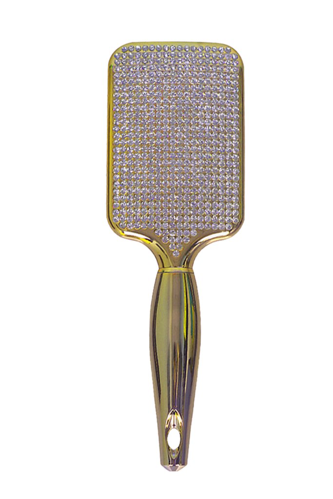 TI-STYLE SZCZOTKA DO WŁOSÓW ZŁOTA GOLD CYRKONIE