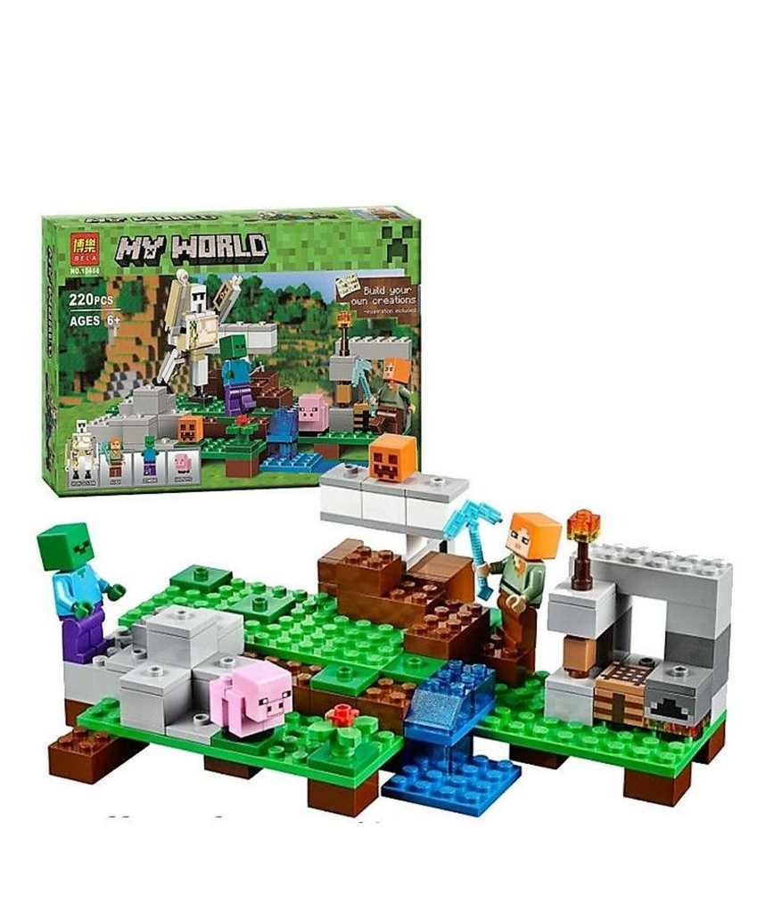 ZELAZNY GOLEM KLOCKI LELE MY WORLD - 7094923172 - oficjalne archiwum ...