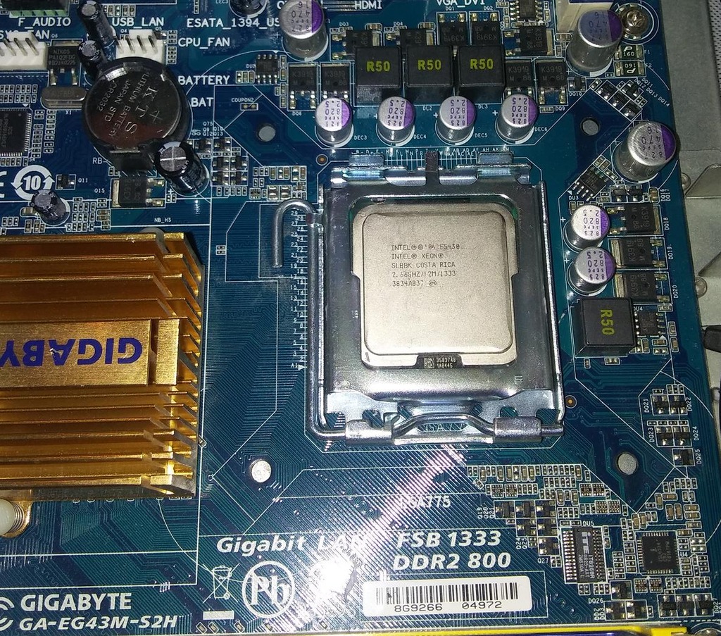 Сравнение процессоров q9550 и xeon e5450