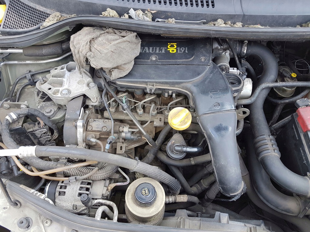 SILNIK RENAULT SCENIC 1.9 DCI 105KM LAGUNA II FV