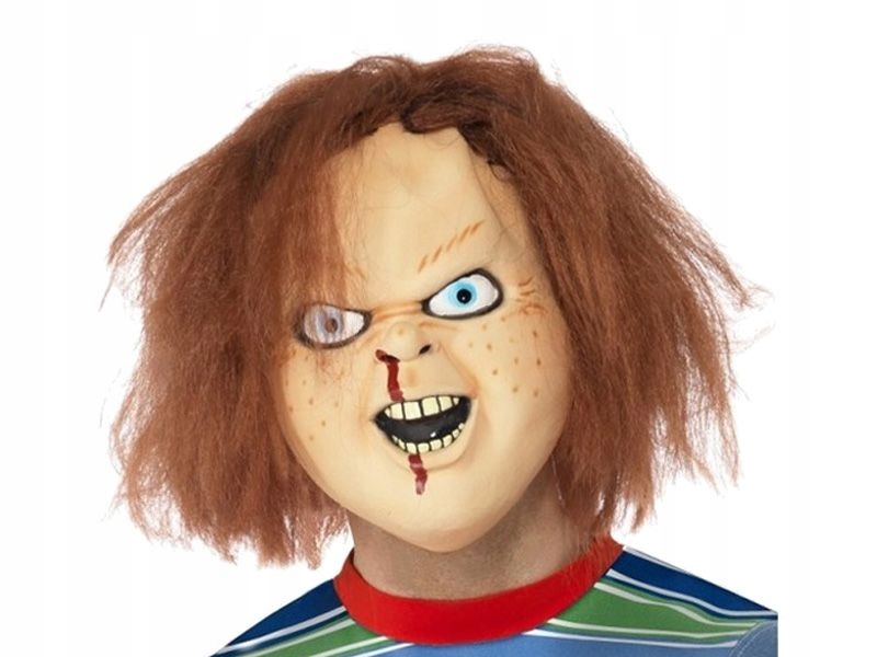 MASKA LALECZKA CHUCKY NAWIEDZONA LALKA HALLOWEEN