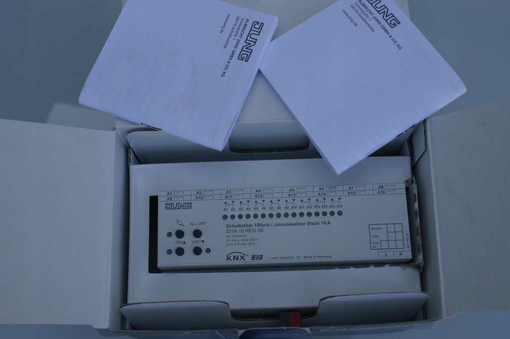 KNX JUNG 2316.16 REGHE wyjscie cyfrowe nowe okazja